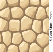 Texture of stones, stone wall background - Illustration.
