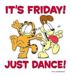 Tgif 0 images about garfield at his on friday clipart