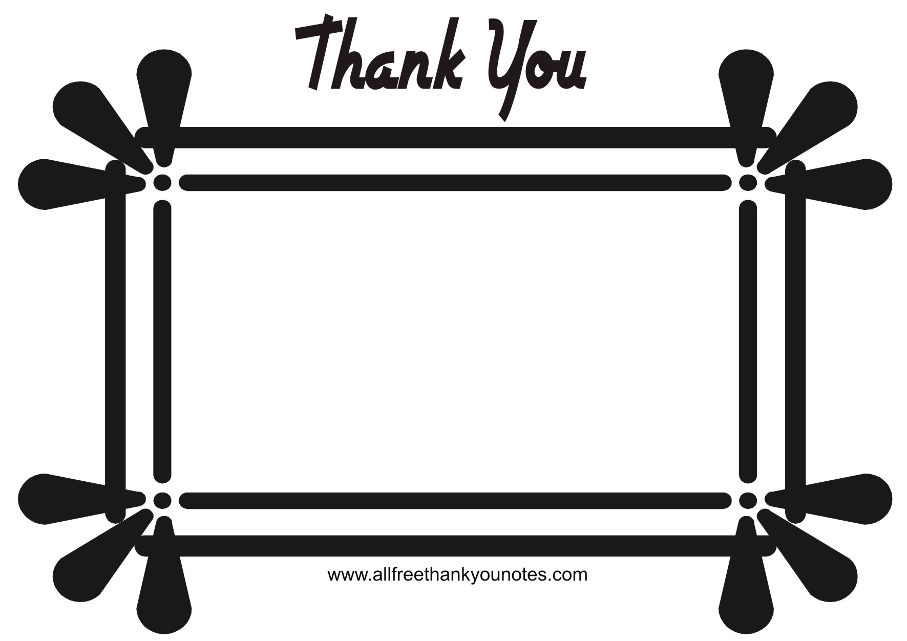 Thank You Black And White Clipart Panda Free Clipart Images