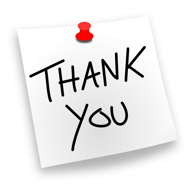 Thank You Clipart Free Large Images