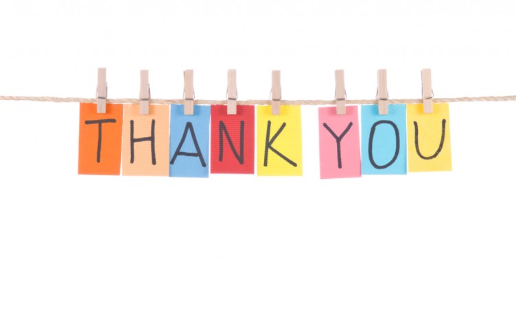 Free thank you clipart images