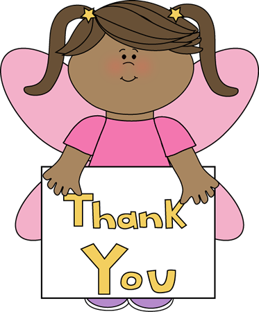 Thank You Fairy - Clipart Of Thank You