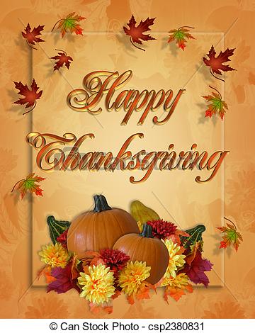 Thanksgiving Autumn Fall . - Happy Thanksgiving Free Clip Art