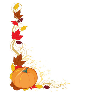 Thanksgiving border clipart free images 9