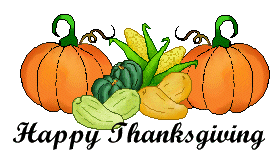 Thanksgiving Clip Art Pumpkins Vegetables With Happy Thanksgiving