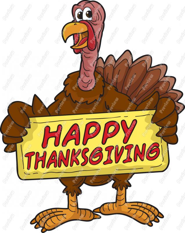 Clipart thanksgiving turkey -
