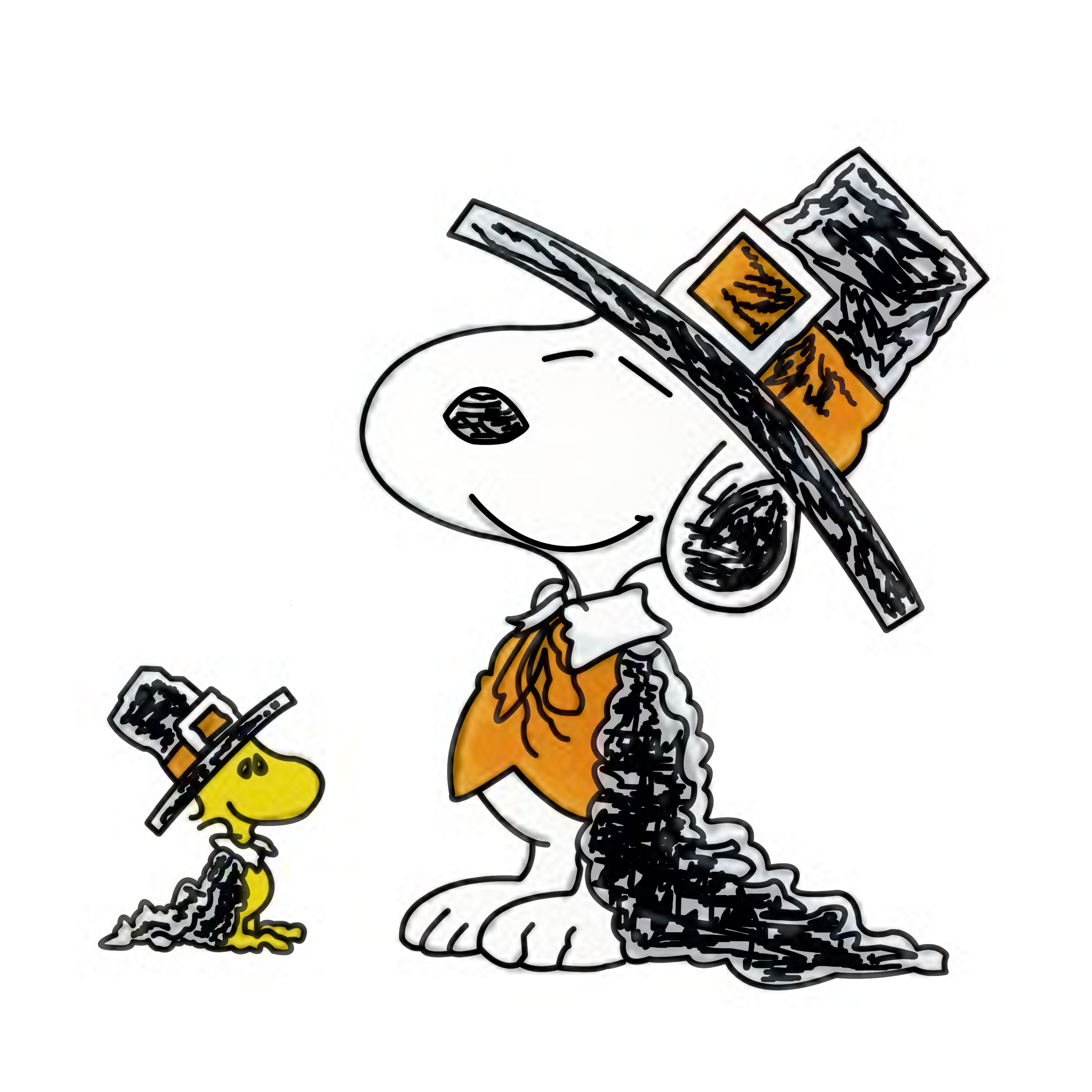 Thanksgiving Day Dog; Snoopy .