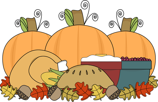 Thanksgiving Feast A Thanksgi - Clipart Of Thanksgiving
