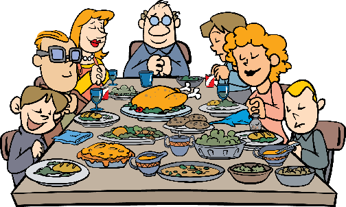 Thanksgiving Feast Clip Art Clipart Best