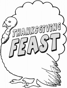 Thanksgiving Feast Flier Clipart