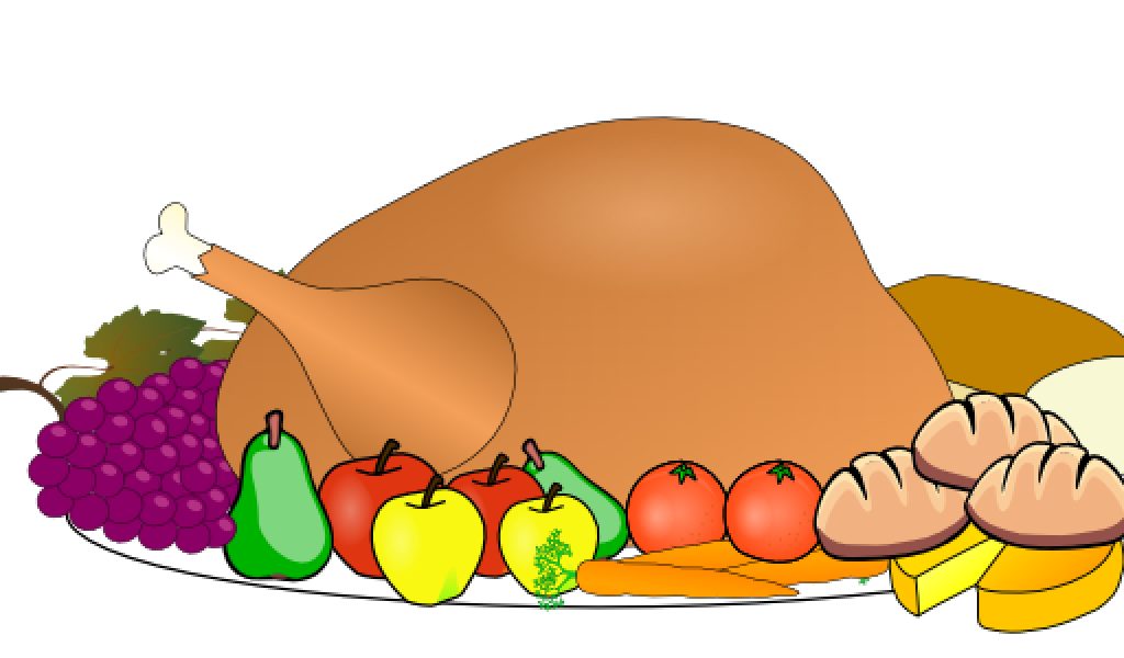 thanksgiving food clipart .