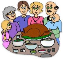 Thanksgiving Dinner Clip Art