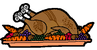 Thanksgiving Turkey Dinner Cl - Thanksgiving Dinner Clipart