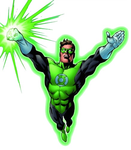 Green Lantern Symbol Cut Out