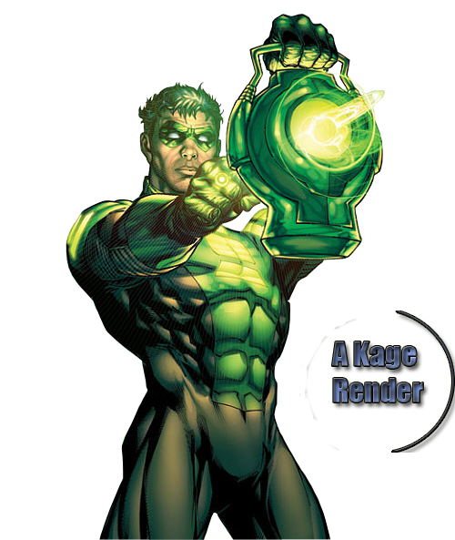 Download PNG image - The Green Lantern Clipart 525
