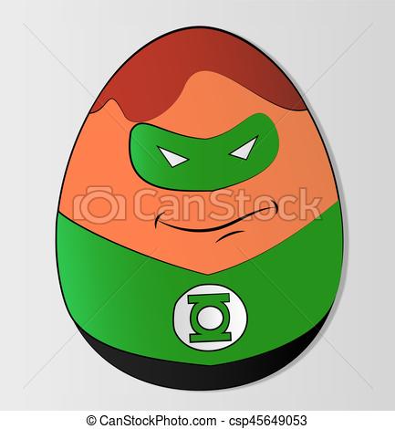 Green Lantern - csp45649053 - The Green Lantern Clipart