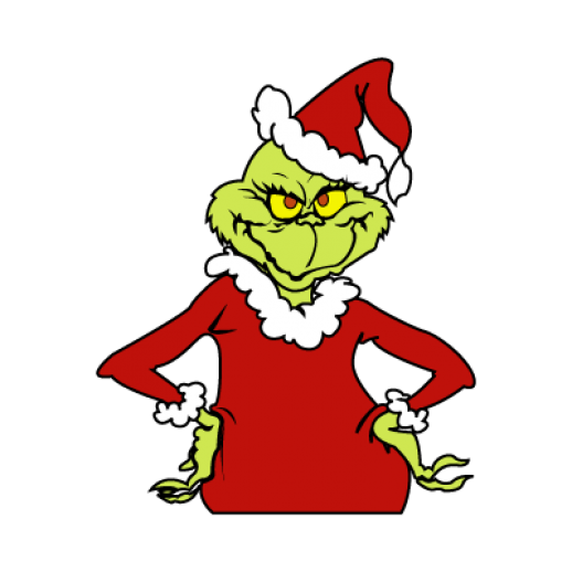 Grinch Face Template New Cale