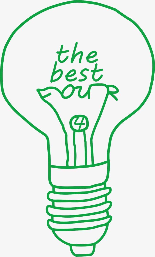 The last of us, Green, Light Bulb, Hand Painted Free PNG Image and Clipart