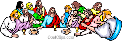 The Last Supper Royalty Free  - Last Supper Clip Art