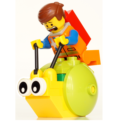 How to Draw Emmet and the Giant Snail from The Lego Movie in Easy Steps
