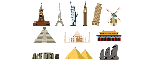 The Seven Wonders Clipart-Clipartlook.com-540