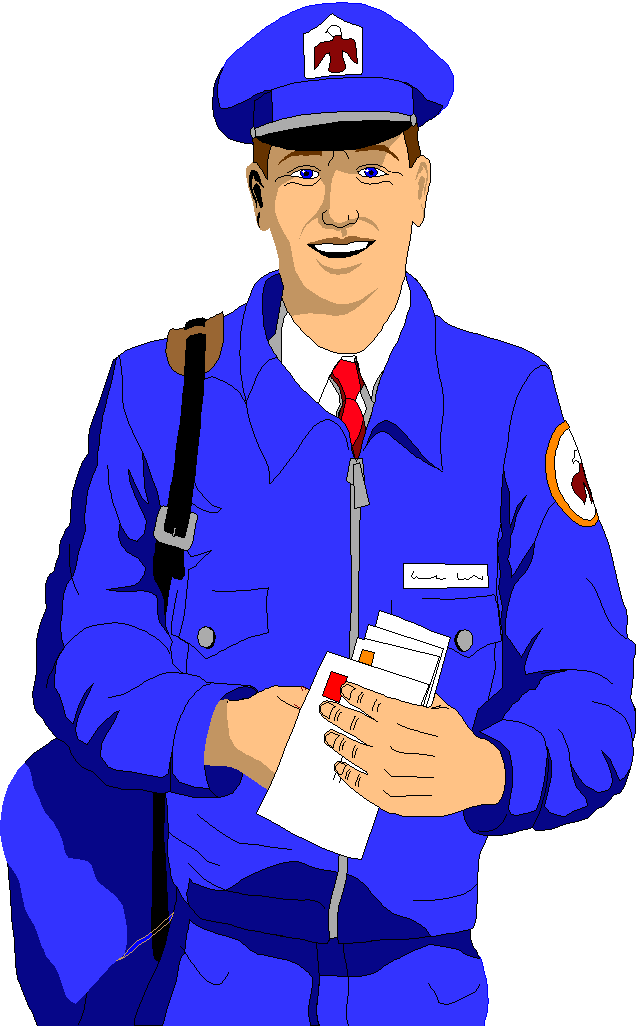 The Three Economic Systems - Mailman Clipart
