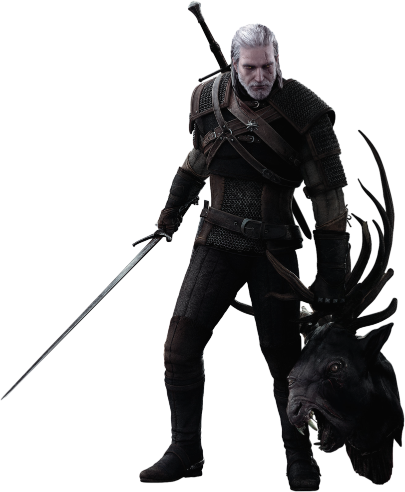 The Witcher Transparent Backg - The Witcher Clipart