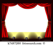 Theatre stage - Theatre Clip Art