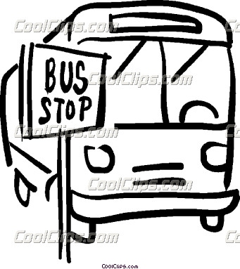 School Bus Stop Sign Clip Art