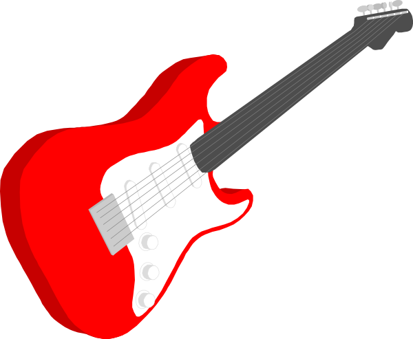 There Is 52 Red Guitar Free Cliparts All Used For Free
