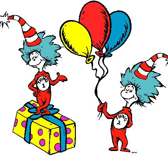 Thing 2 birthday clipart | Clipart library - Free Clipart Images