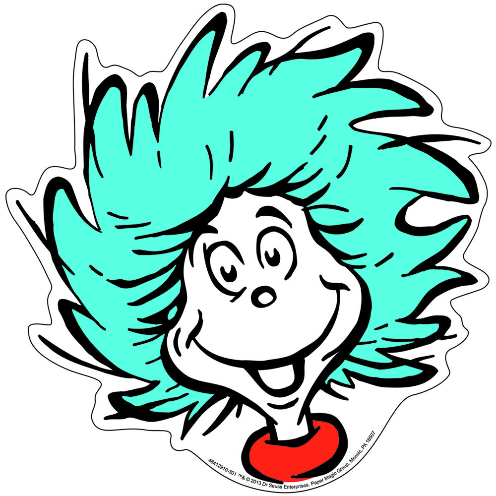 Thing 1 Clipart