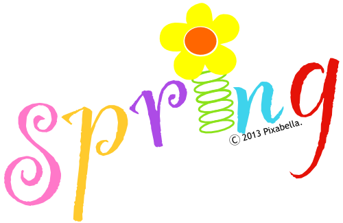 Think Spring Clip Art Cliparts Co