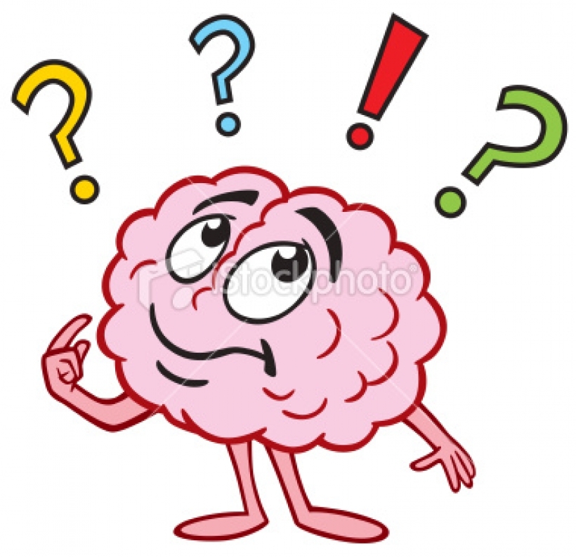 thinking brain clipart for .