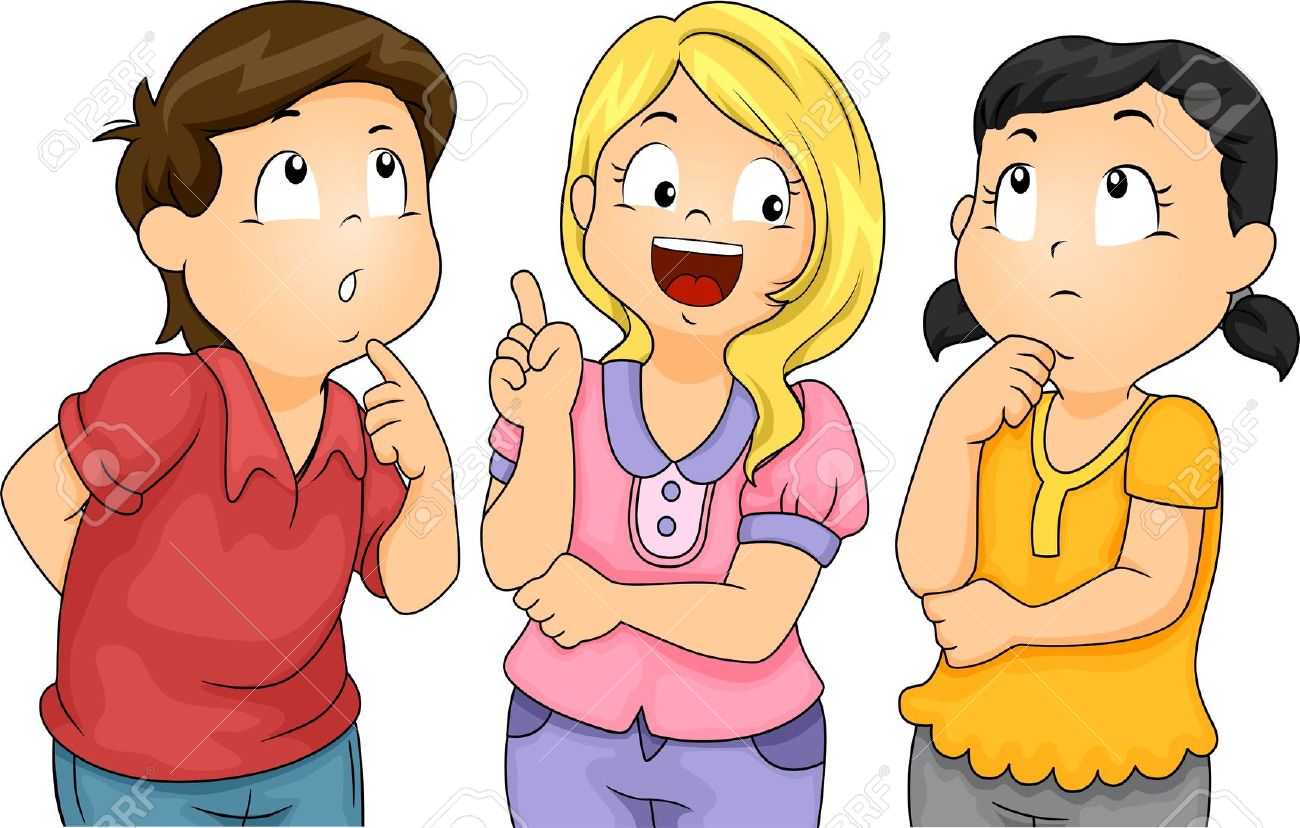 Kids Thinking Clipart #10