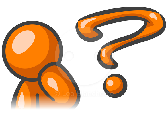 thinking clipart u0026middot; question clipart
