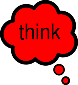 Thinking think clip art at vector clip art free clipartcow