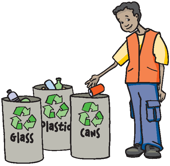 This clip art which helps promote proper waste disposal is perfect for use on your environment protection projects, Earth Day projects, recycling projects, ...