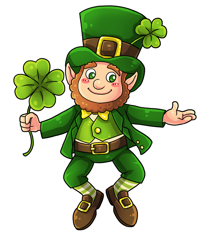 This cute and adorable leprechaun clip art is great for use on your Irish projects, St. Patricku0026#39;s Day projects, webpages, newsletters, presentations, etc.