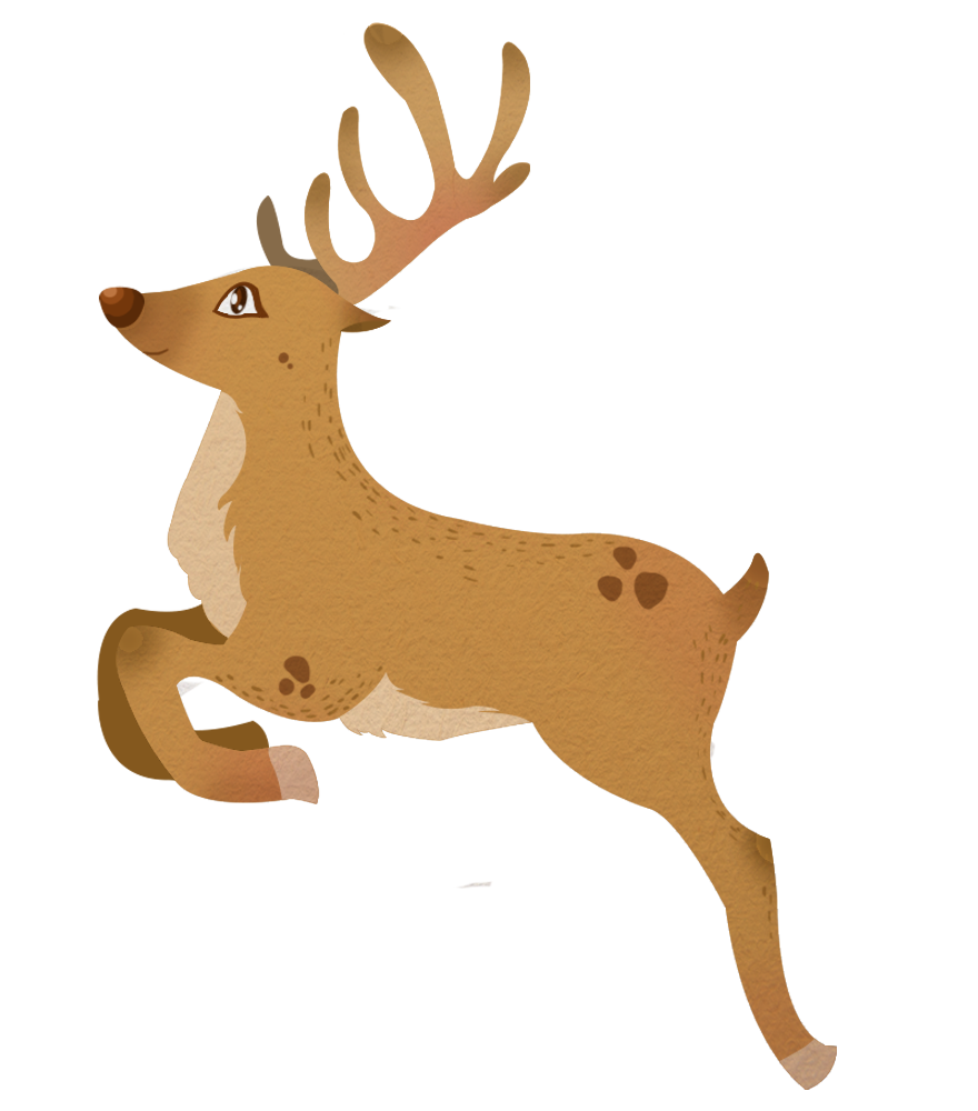 This flying reindeer clip art is perfect for use on your Christmas projects  like on your e-cards, art and craft projects, school projects, videos,  blogs, ...