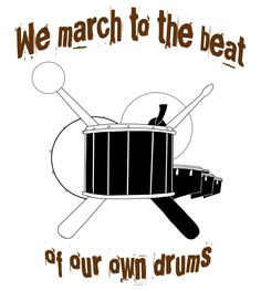 Marching Drumline Clipart
