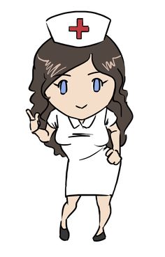 This gorgeous nurse clip art done in cute chibi style is free for personal  or commercial