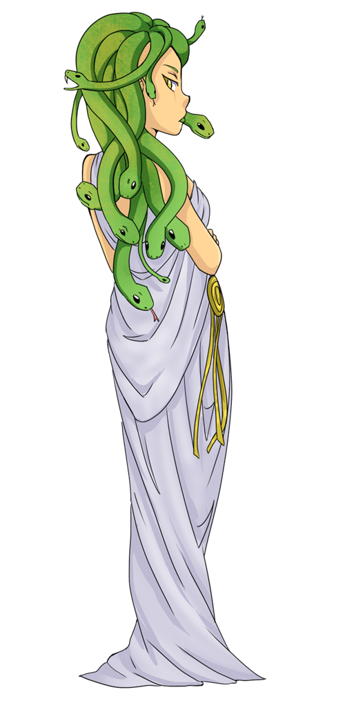 This nice clip art of Medusa is perfect for use on whatever project of yours that requires an image of Medusa. You can use this clip art on your commercial ...