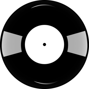 This Record Clipart Image Is  - Vinyl Clipart