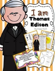 Thomas Edison is one of the most exciting inventors! My students get so excited to