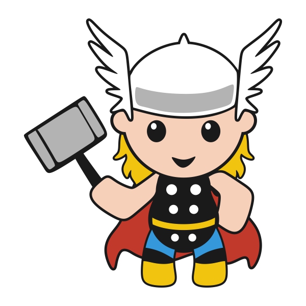 Baby clipart thor pencil and  - Thor Clipart