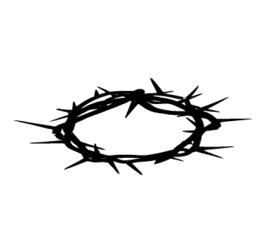 Thorns cliparts - Crown Of Thorns Clipart