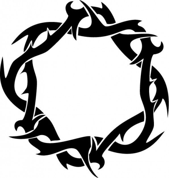 Thorns crown ring clipart top - Crown Of Thorns Clipart