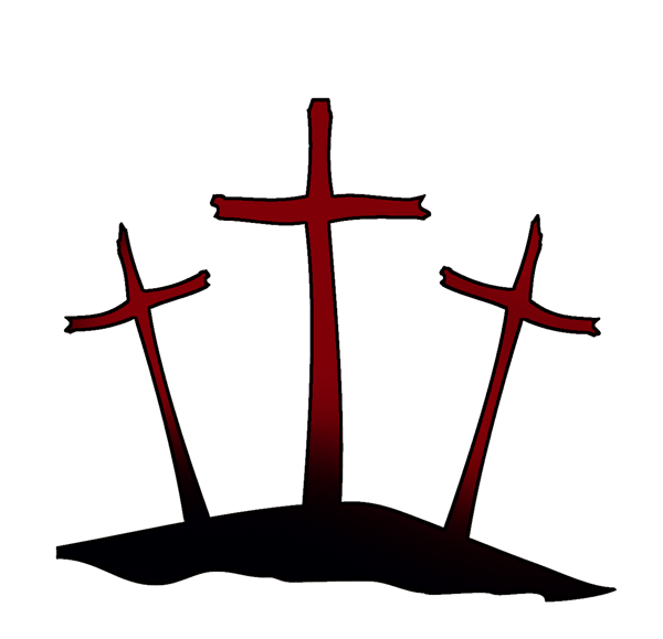Three Crosses Clipart