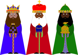 Three Wise Men Clipart Image The Three Kings Or Wise Men With
